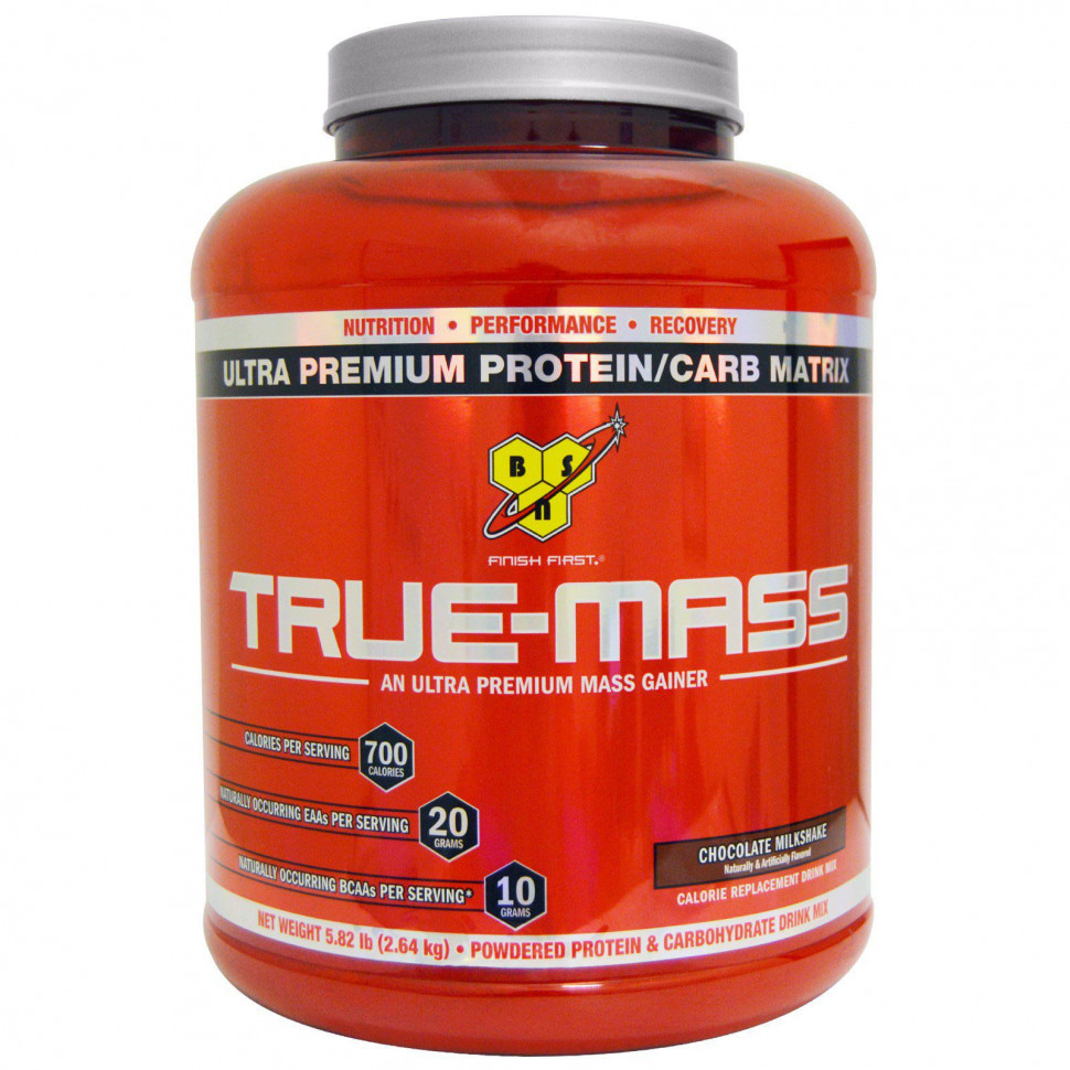   BSN, True-Mass, Ultra Premium Protein/Carb Matrix,   , 2,64  (5,82 )   -     , -  