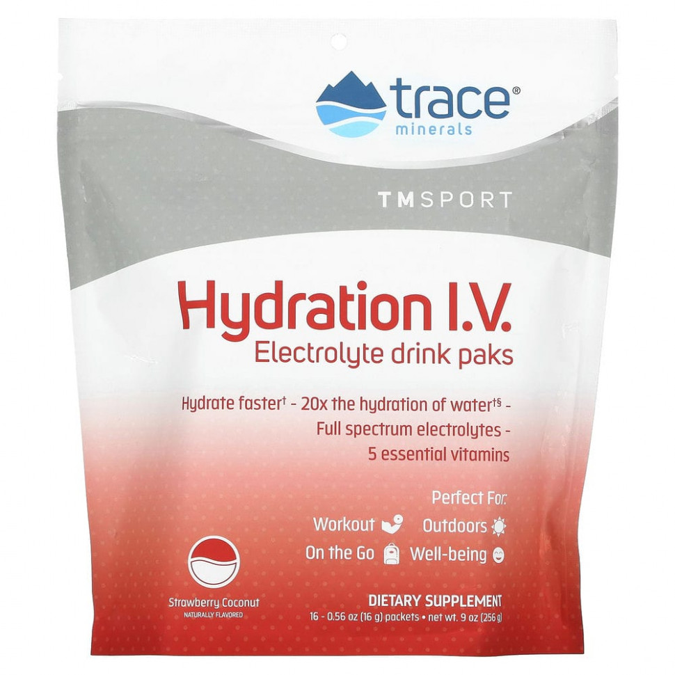  Trace Minerals , TM Sport, Hydration IV,    ,   , 16   16  (0,56 )  IHerb ()