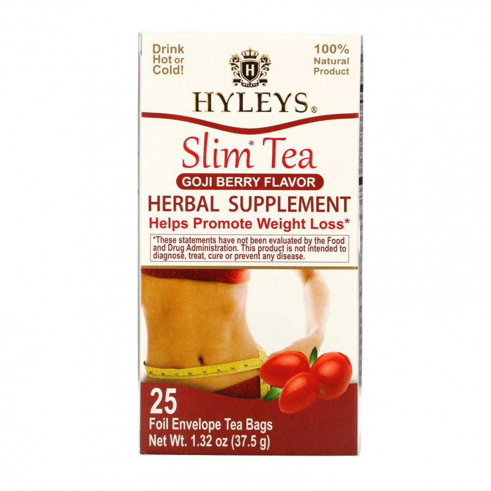   Hyleys Tea, Slim Tea,  , 25     , 1,32  (37,5 )   -     , -  