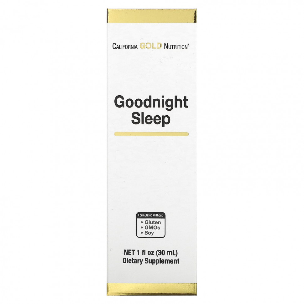   California Gold Nutrition, Goodnight Sleep,    , 30  (1 . )   -     , -  