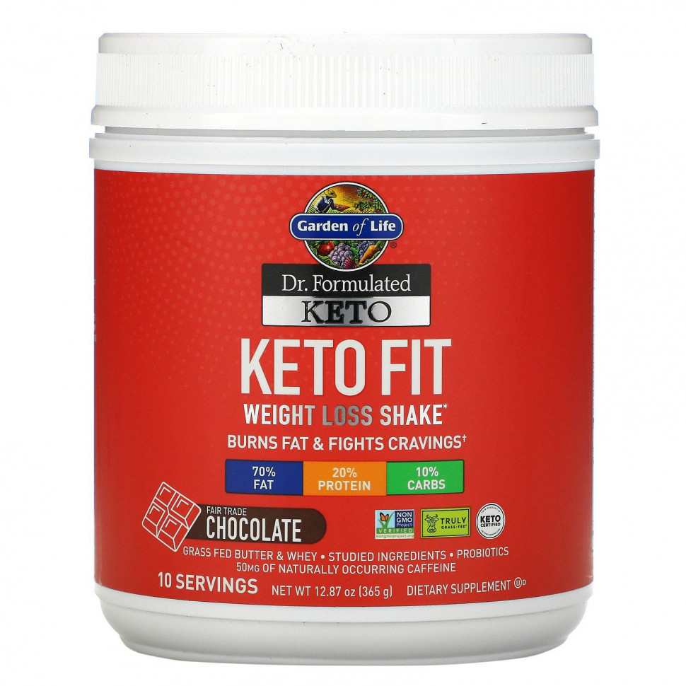   Garden of Life, Dr. Formulated, Keto Fit,   , , 365  (12,87 )   -     , -  