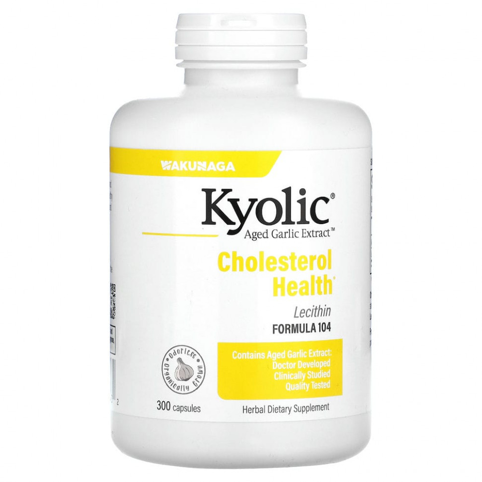   Kyolic, Aged Garlic Extract,    ,      104, 300    -     , -  