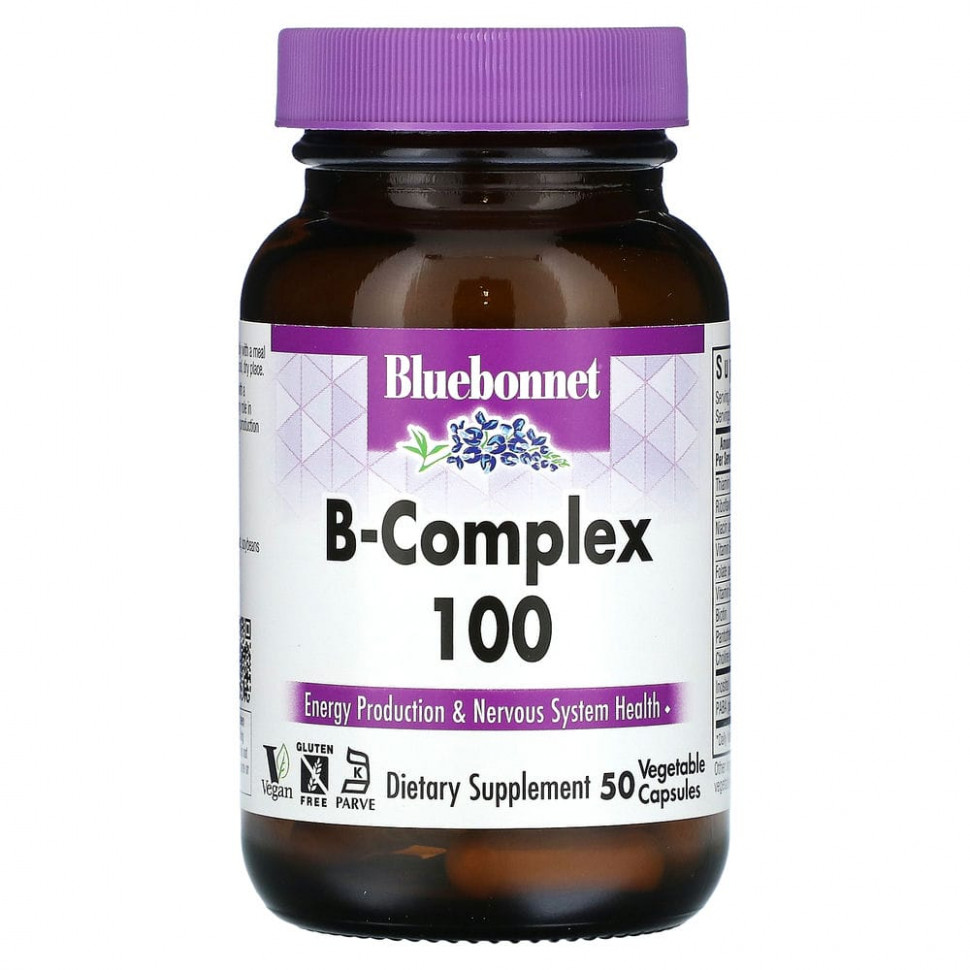  Bluebonnet Nutrition, B-Complex 100,   B, 50    IHerb ()