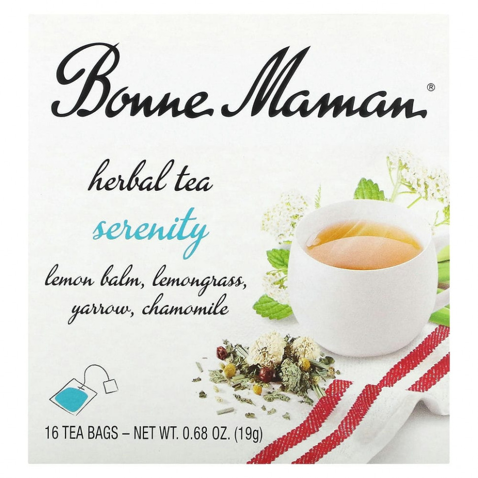   Bonne Maman, Herbal Tea, Serenity,  , 16  , 19  (0,68 )   -     , -  