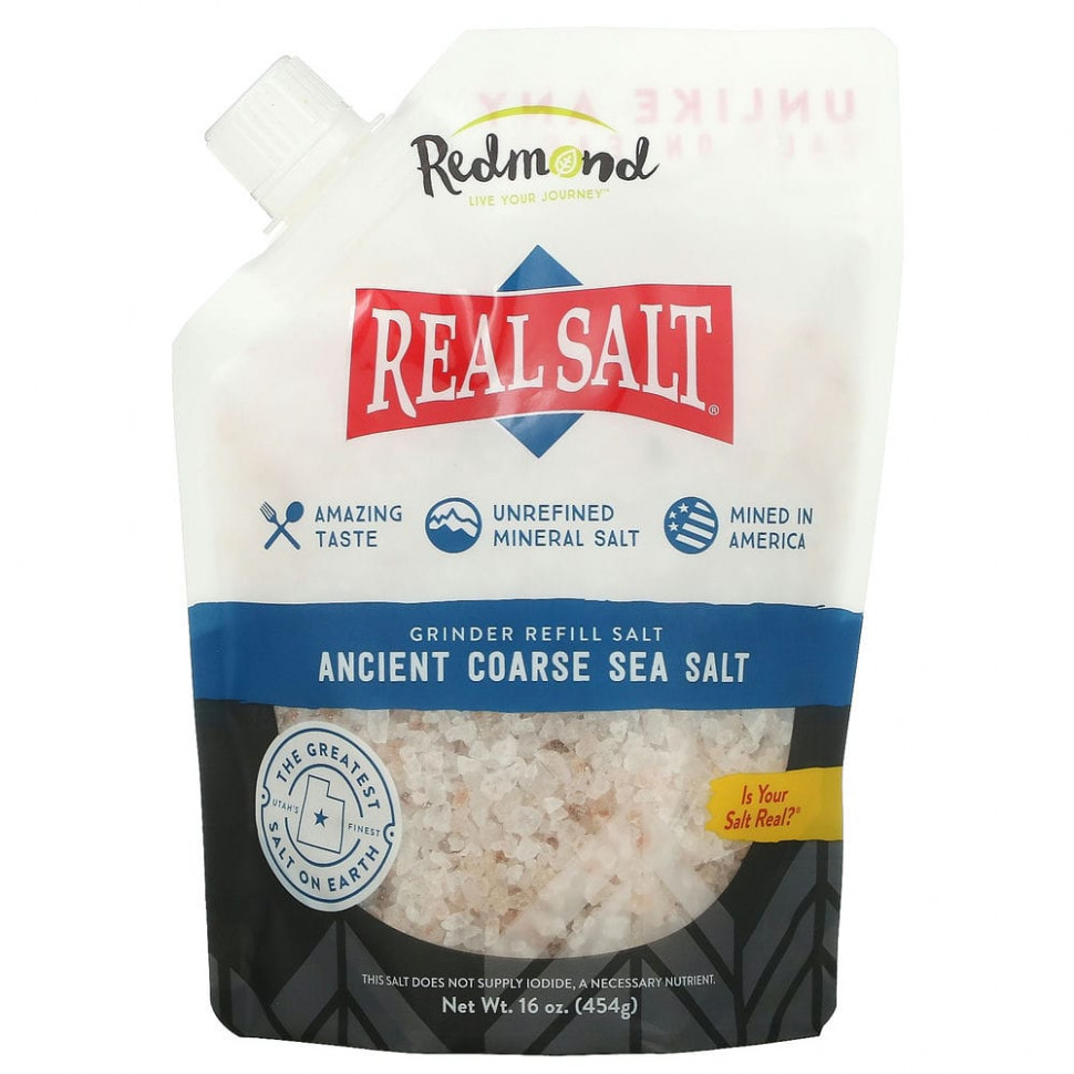   Redmond Trading Company, Real Salt,    ,   , 454  (16 )   -     , -  