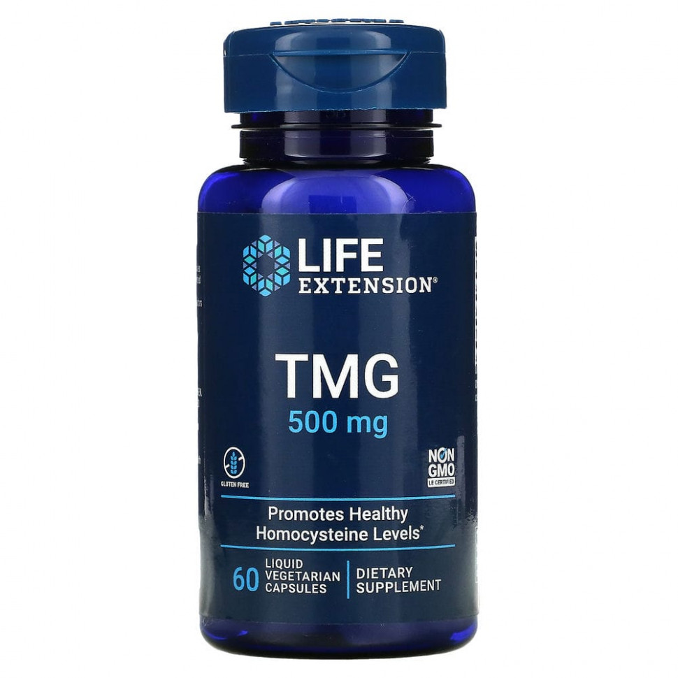   Life Extension, TMG, , 500 , 60       -     , -,   