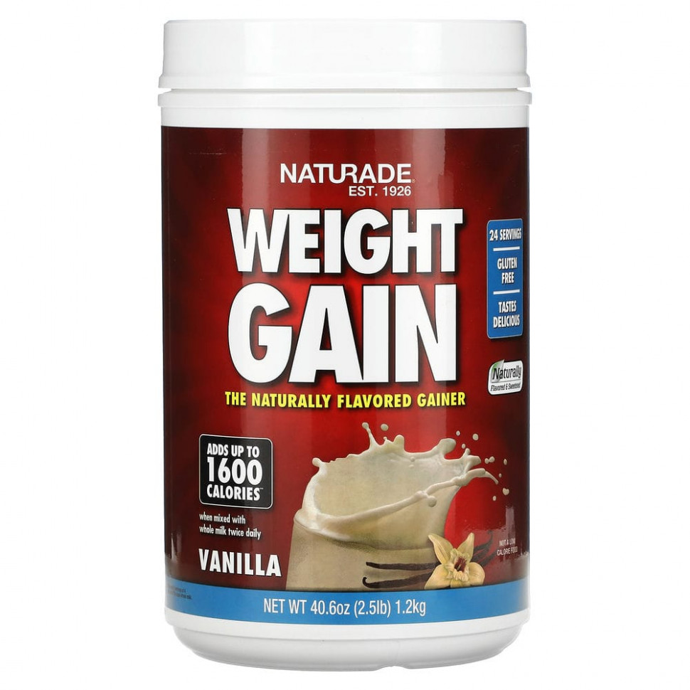   Naturade, Weight Gain,    , , 1,1  (2,5 , 40,6 )   -     , -,   