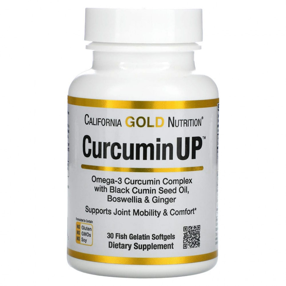  California Gold Nutrition, CurcuminUP,   -3  ,       , 30      IHerb ()