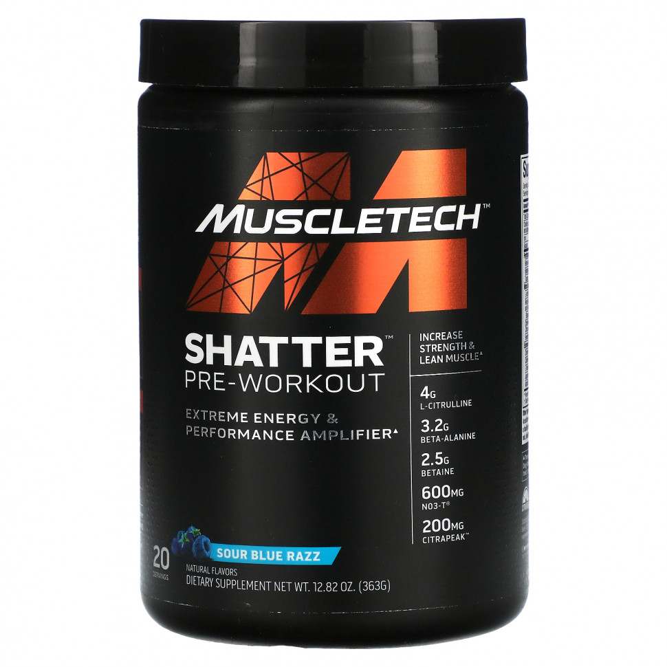   MuscleTech, Shatter,  ,   , 363  (12,82 )   -     , -  