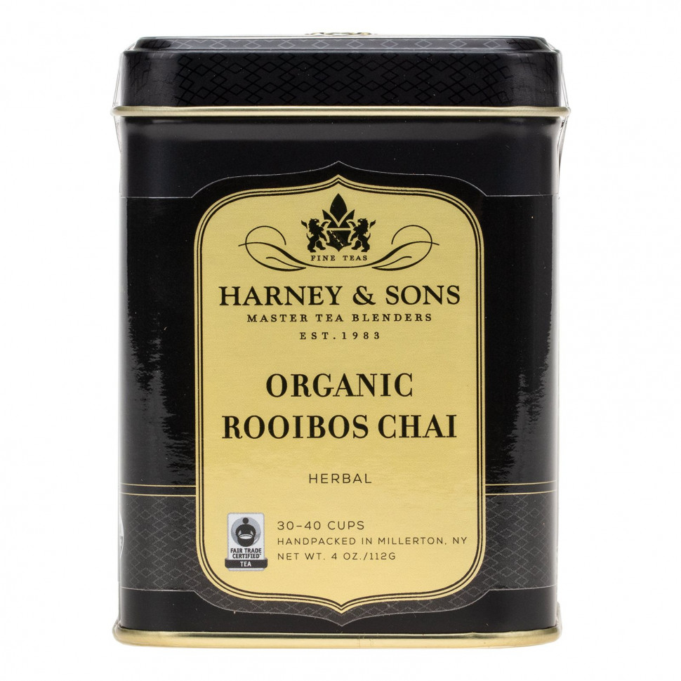   Harney & Sons, Organic Rooibos Chai,  , 4  (112 )   -     , -  