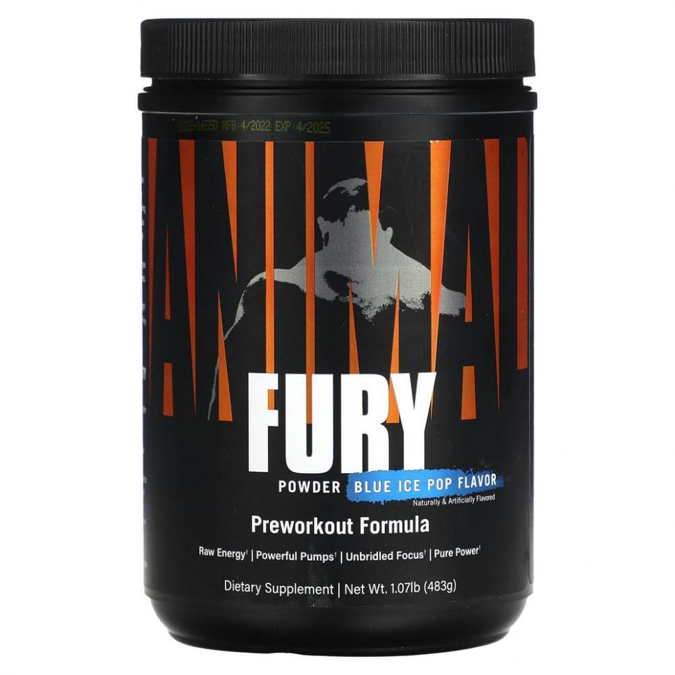   Animal, Fury Powder, Blue Ice Pop, 483  (1,07 )   -     , -  