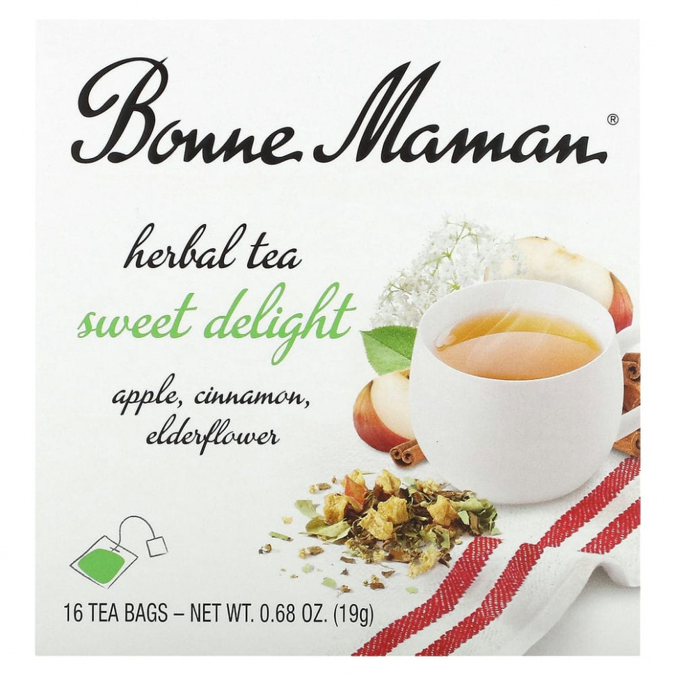   Bonne Maman, Herbal Tea, Sweet Delight,  , 16  , 19  (0,68 )   -     , -  