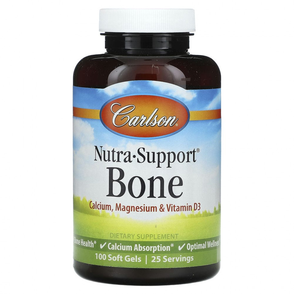   Carlson, Nutra-Support,  , 100     -     , -  