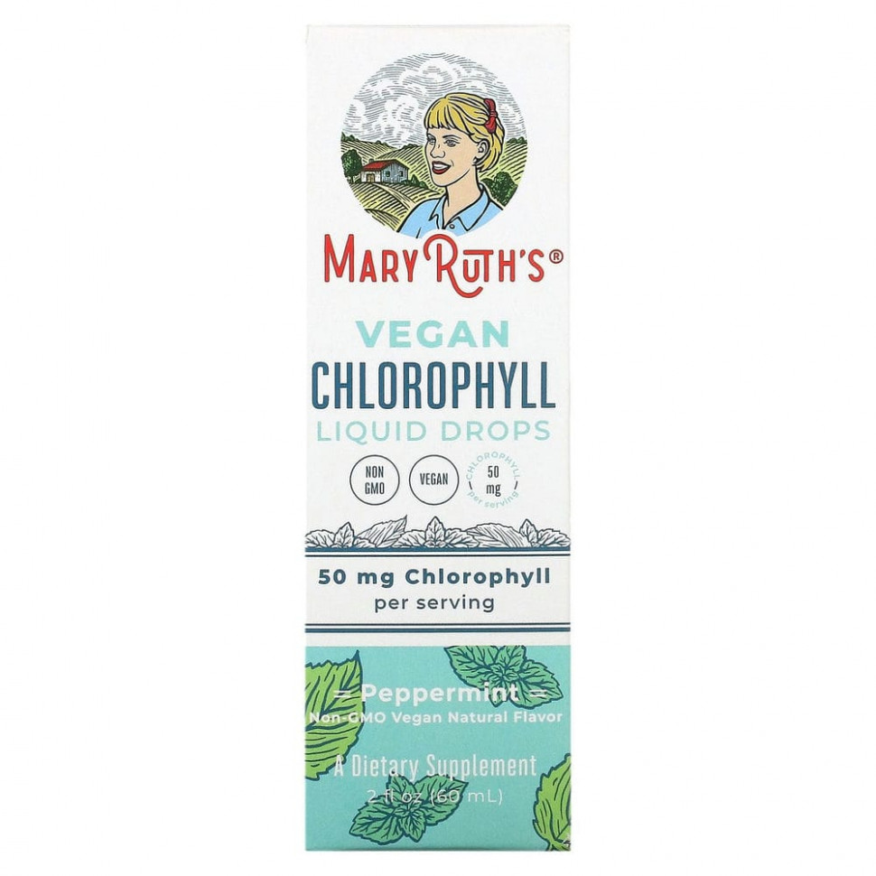   MaryRuth Organics, Vegan Chlorophyll Liquid Drops,  , 16,6 , 60  (2 . )   -     , -,   