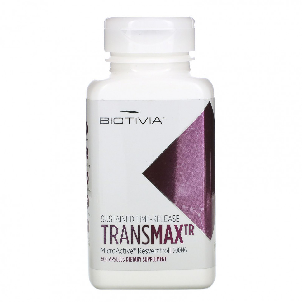   Biotivia, TransmaxTR,  MicroActive, 500 , 60    -     , -  