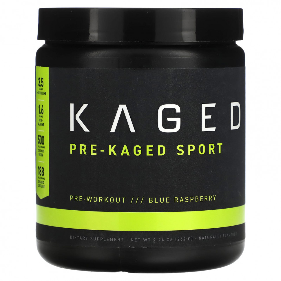   Kaged, Pre-Kaged, Sport Pre-Workout,  , 262  (9,24 )   -     , -  