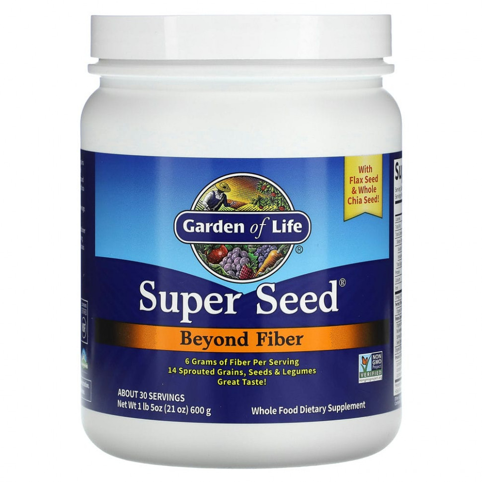  Garden of Life, Super Seed,   , 600  (1  5 )  IHerb ()