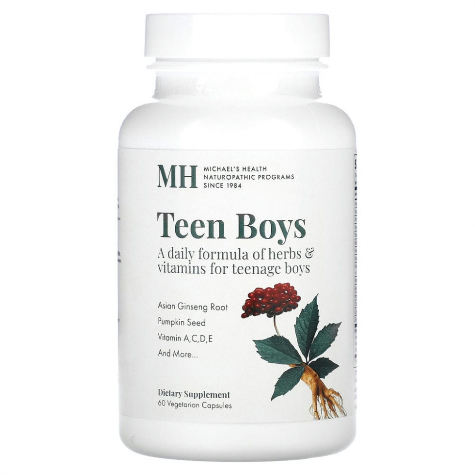   Michael's Naturopathic, Teen Boys Caps,   -,    , 60     -     , -  