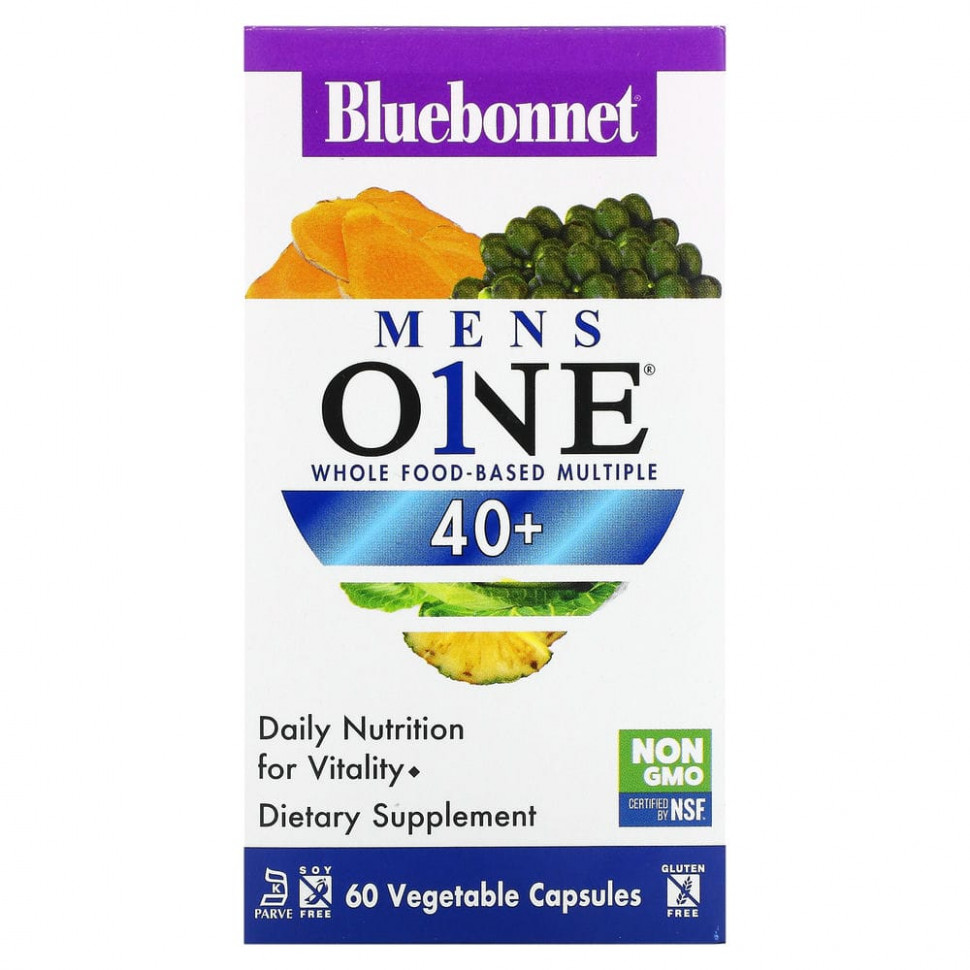   Bluebonnet Nutrition, Mens One,     ,  40  60     -     , -  