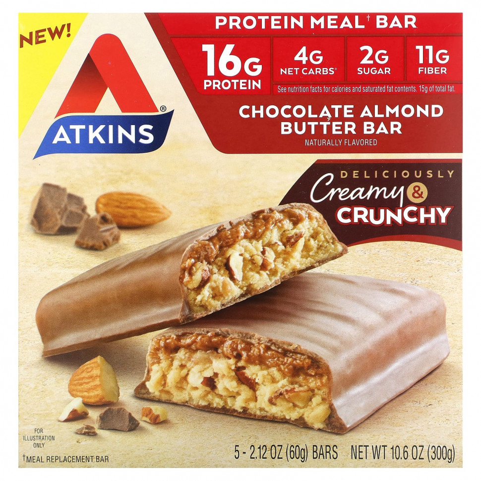   Atkins, Protein Meal Bar,      , 5   60  (2,12 )   -     , -  