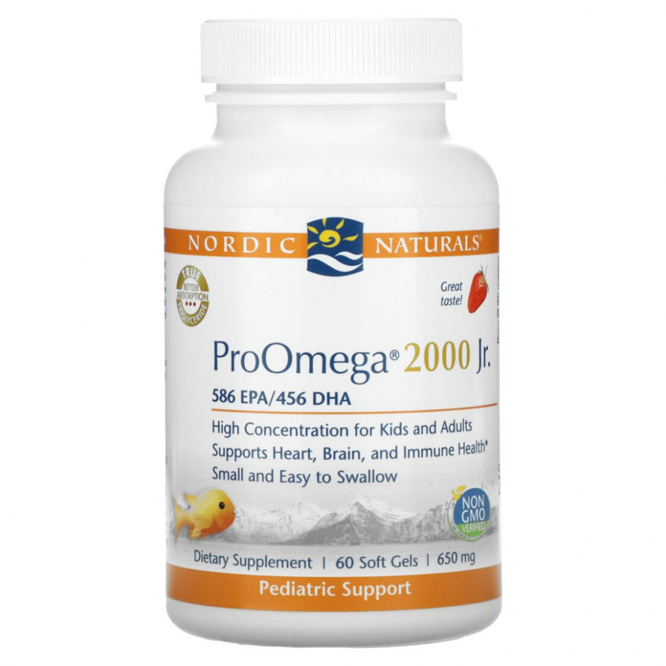   Nordic Naturals,   ProOmega 2000,   , 650 , 60      -     , -  