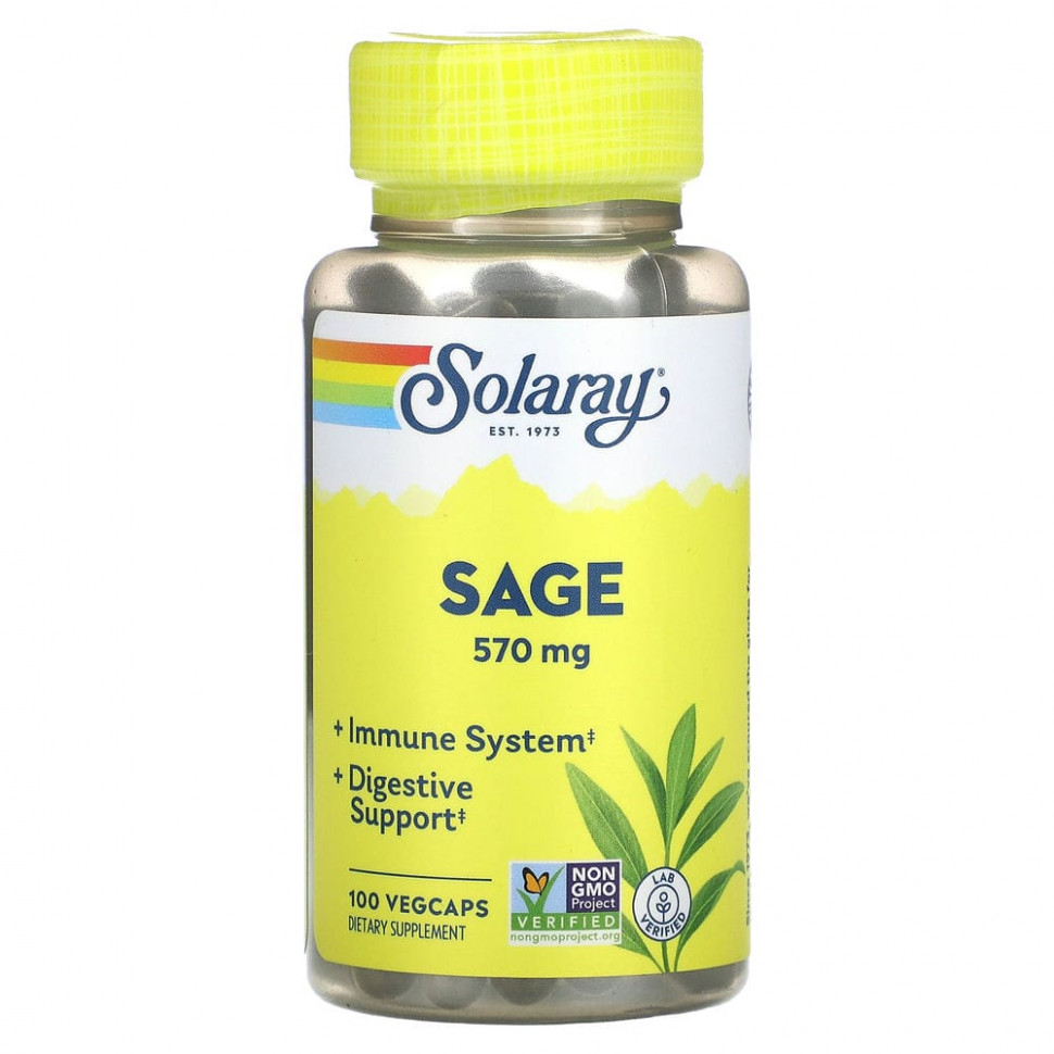  Solaray, , 285 , 100  VegCaps  IHerb ()