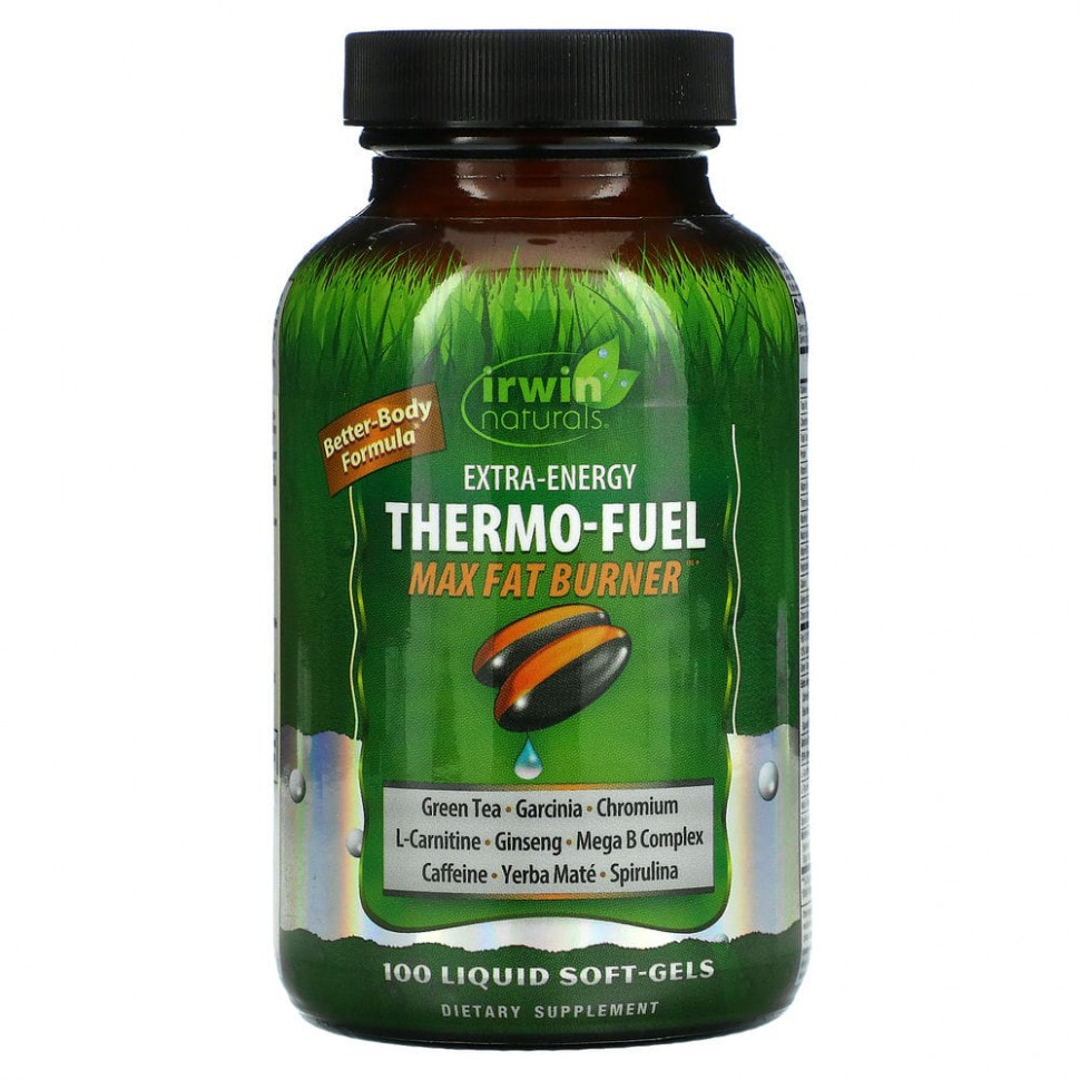  Irwin Naturals, Extra-Energy Thermo-Fuel Max Fat Burner, 100    IHerb ()