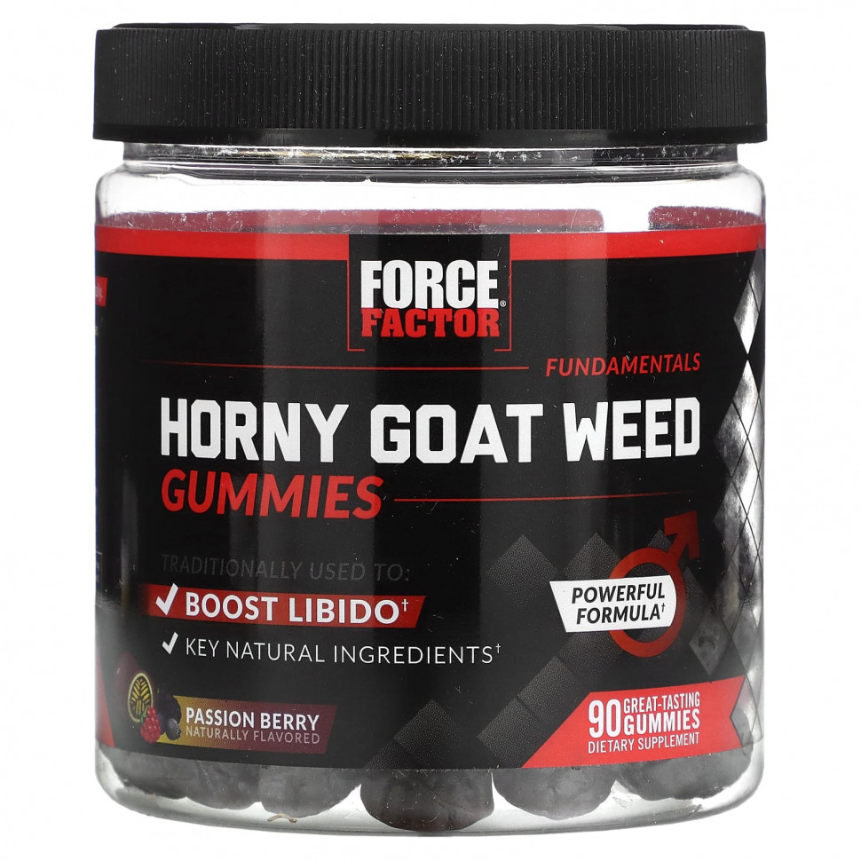   Force Factor, Fundamentals, Horny Goat Weed, , 90     -     , -  