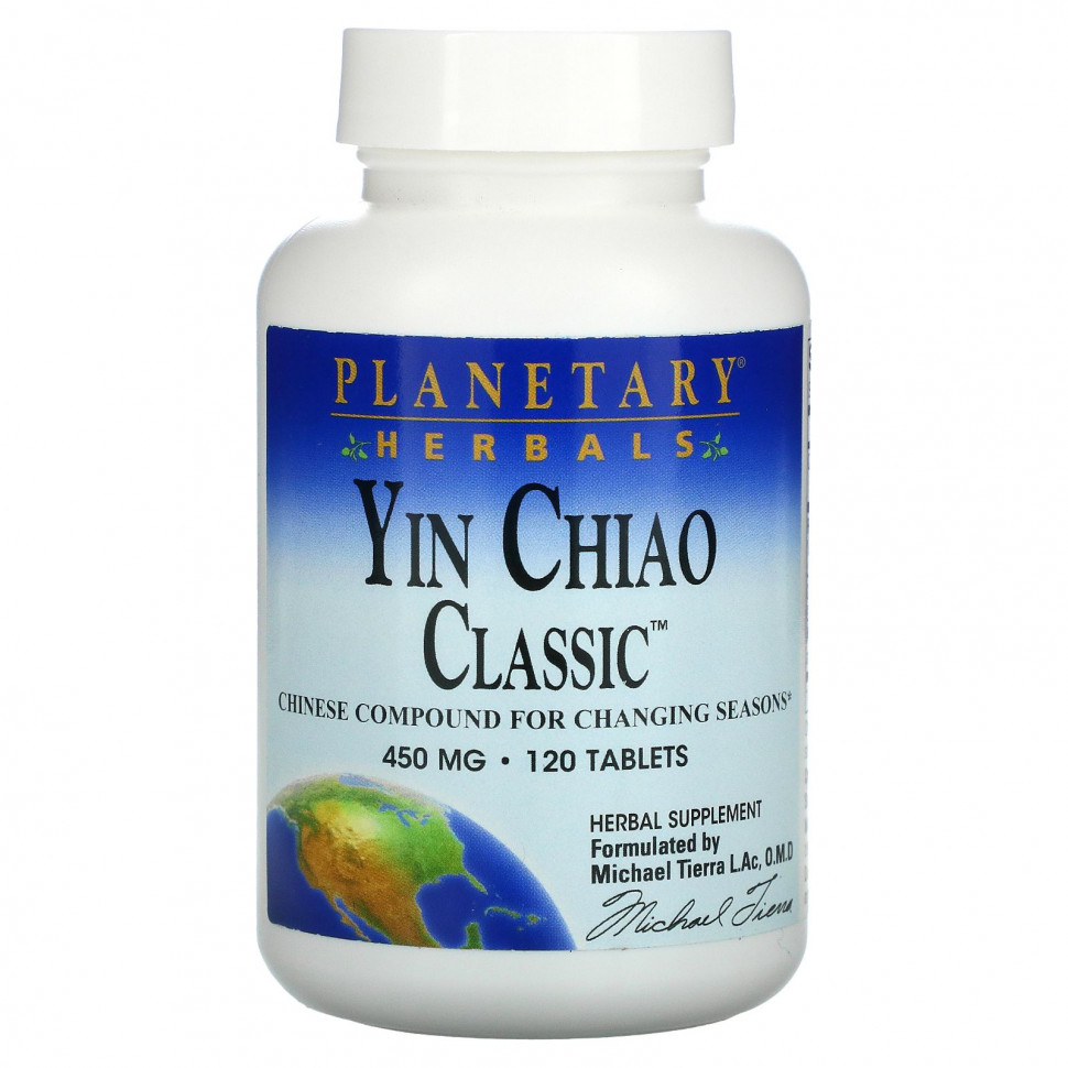   Planetary Herbals, Yin Chiao Classic, 450 , 120    -     , -,   