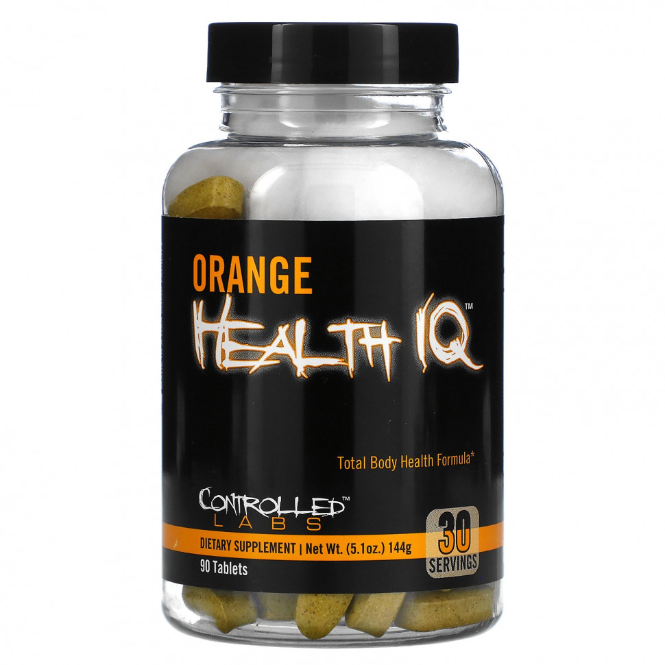   Controlled Labs, Orange Health IQ, 90    -     , -,   