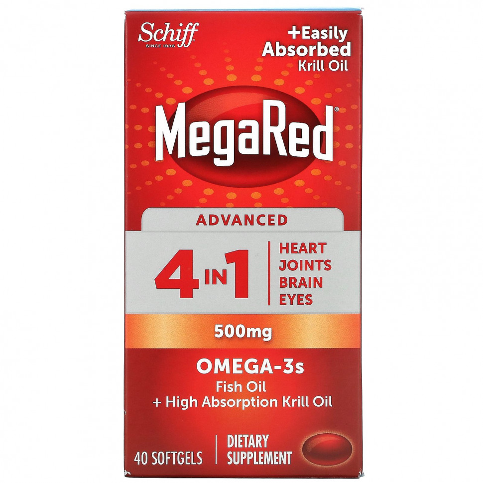   Schiff, MegaRed, Advanced 4  1 -3, 500 , 40     -     , -  