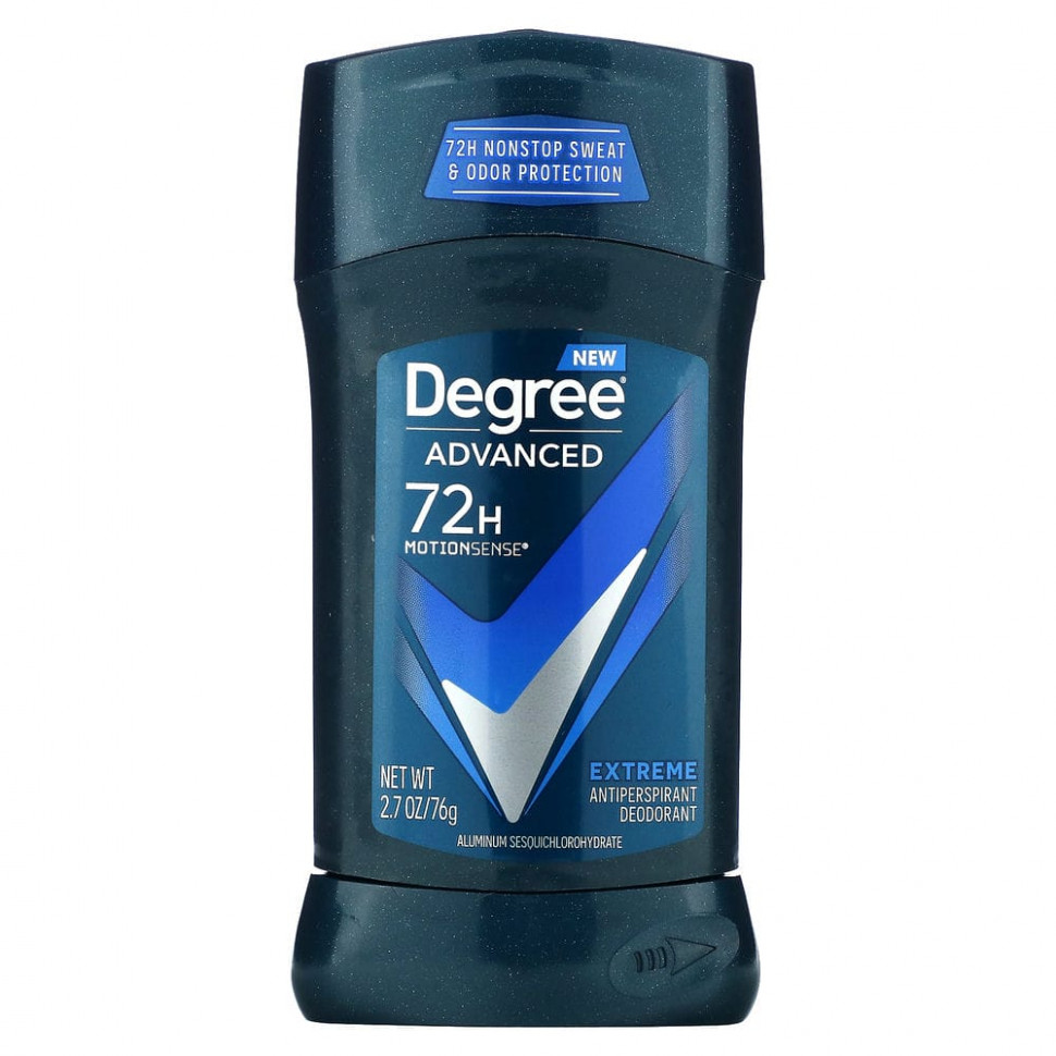   Degree, Advanced 72 Hour MotionSense, -, Extreme, 76  (2,7 )   -     , -  