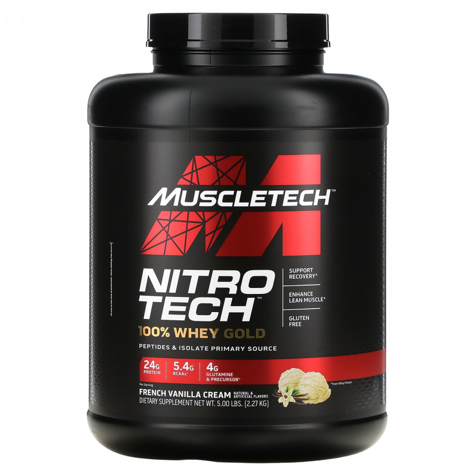   Muscletech, Nitro Tech, 100% Whey Gold,     ,  , 2,27  (5 )   -     , -  