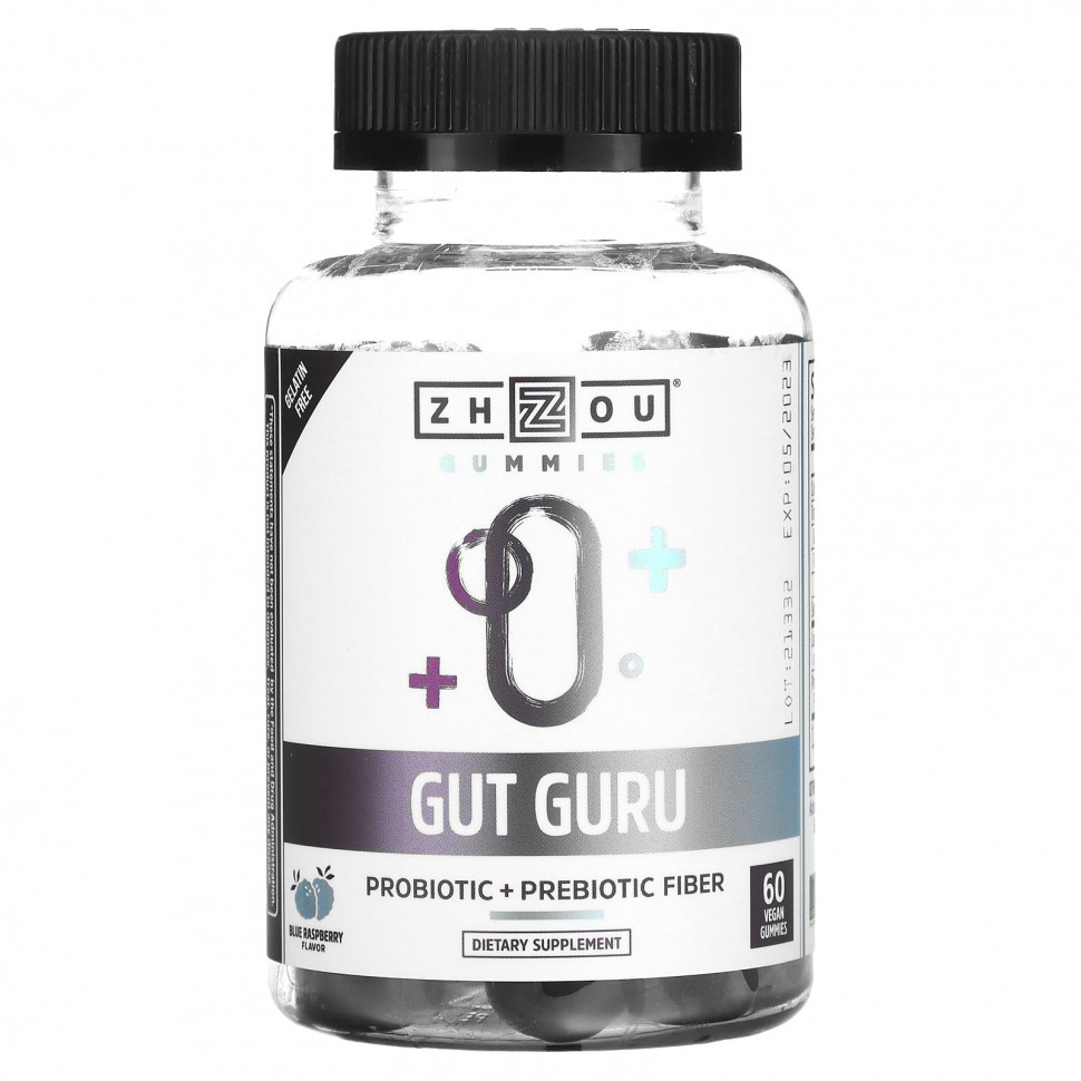   Zhou Nutrition, Gut Guru,  , 60      -     , -  