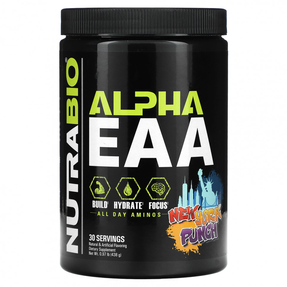   Nutrabio Labs, Alpha EAA, New York Punch, 438  (0,97 )   -     , -  