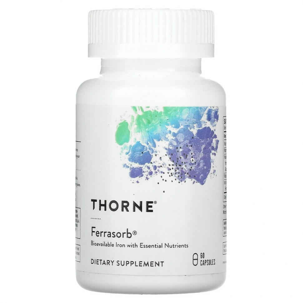   Thorne Research, Ferrasorb,   , 60    -     , -,   