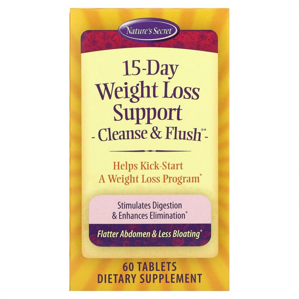  Nature's Secret, Cleanse & Flush,    15 , 60   IHerb ()