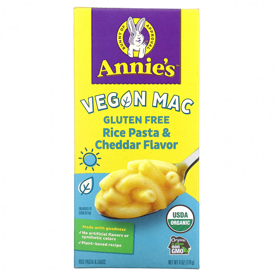   Annie's Homegrown, Vegan Mac,    ,  , 170  (6 )   -     , -  