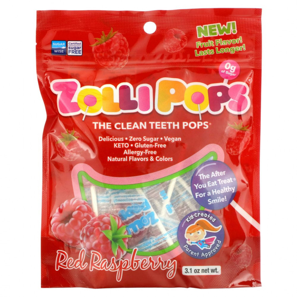   Zollipops, The Clean Teeth Pops, , 3,1    -     , -  