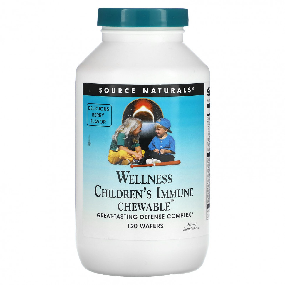   Source Naturals, Wellness Children's Immune,  ,   , 120    -     , -  