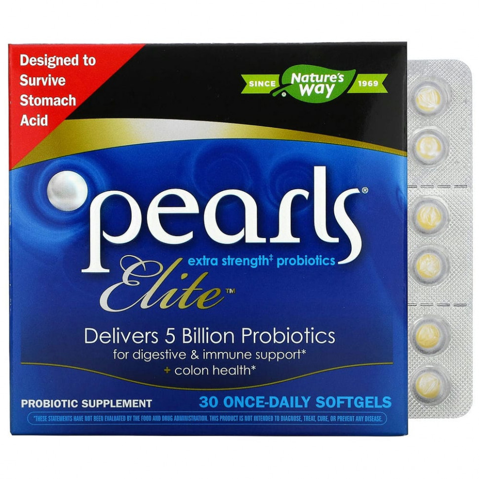   Nature's Way, Pearls Elite,     , 30          -     , -  