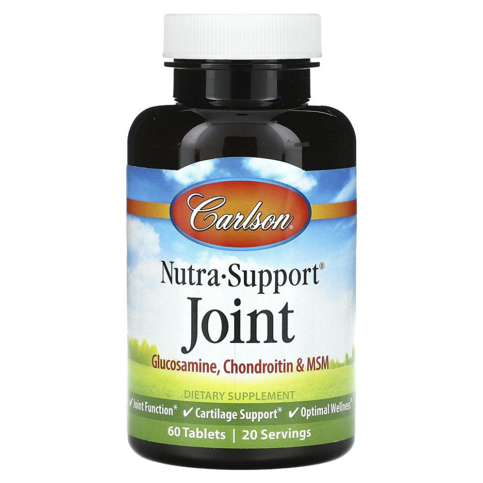   Carlson, Nutra-Support Joint, 60    -     , -  