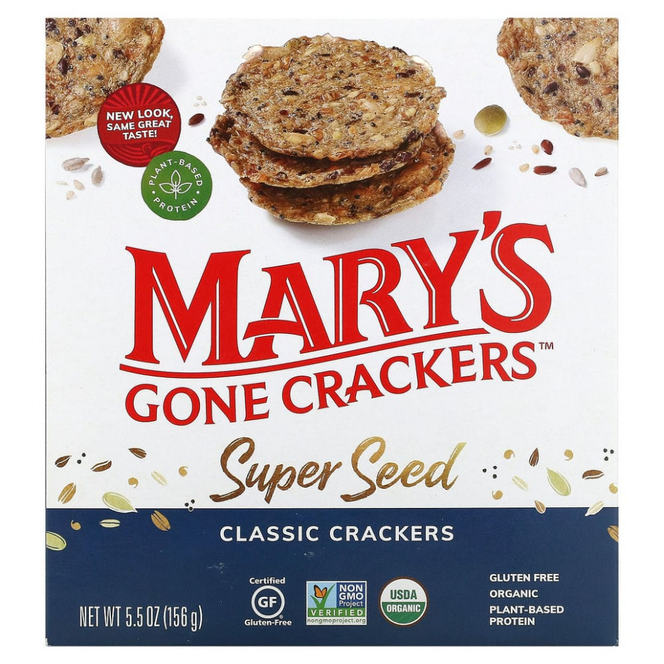   Mary's Gone Crackers, Super Seed,  ,  , 156  (5,5 )   -     , -  