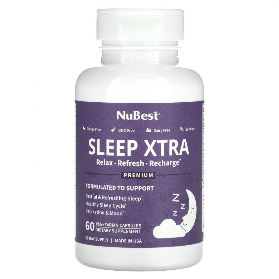   NuBest, Sleep Xtra, 60     -     , -,   