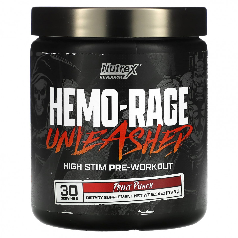   Nutrex Research, Hemo-Rage, Unleashed,     ,  , 179,8  (6,34 )   -     , -  