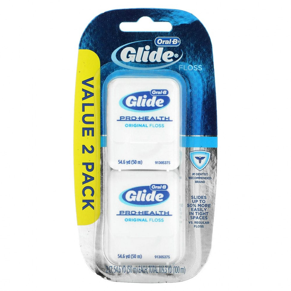   Oral-B, Glide, Pro-Health,   , 2 Ct, 54,6  (50 )    -     , -  