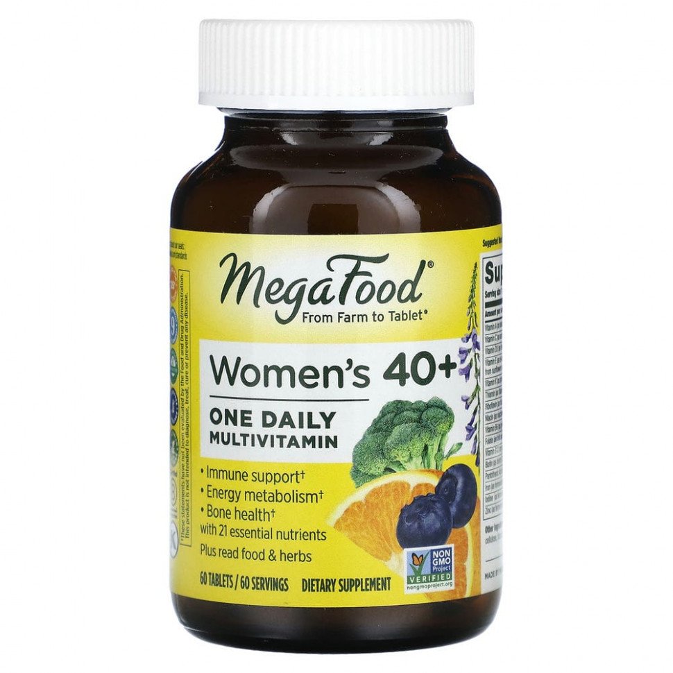   MegaFood, Women Over 40,     40 ,      , 60    -     , -  