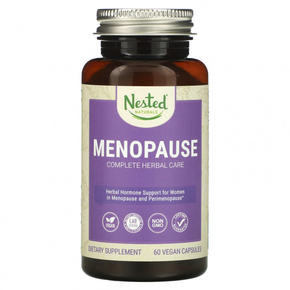   Nested Naturals, Menopause Complete Herbal Care, 60     -     , -  