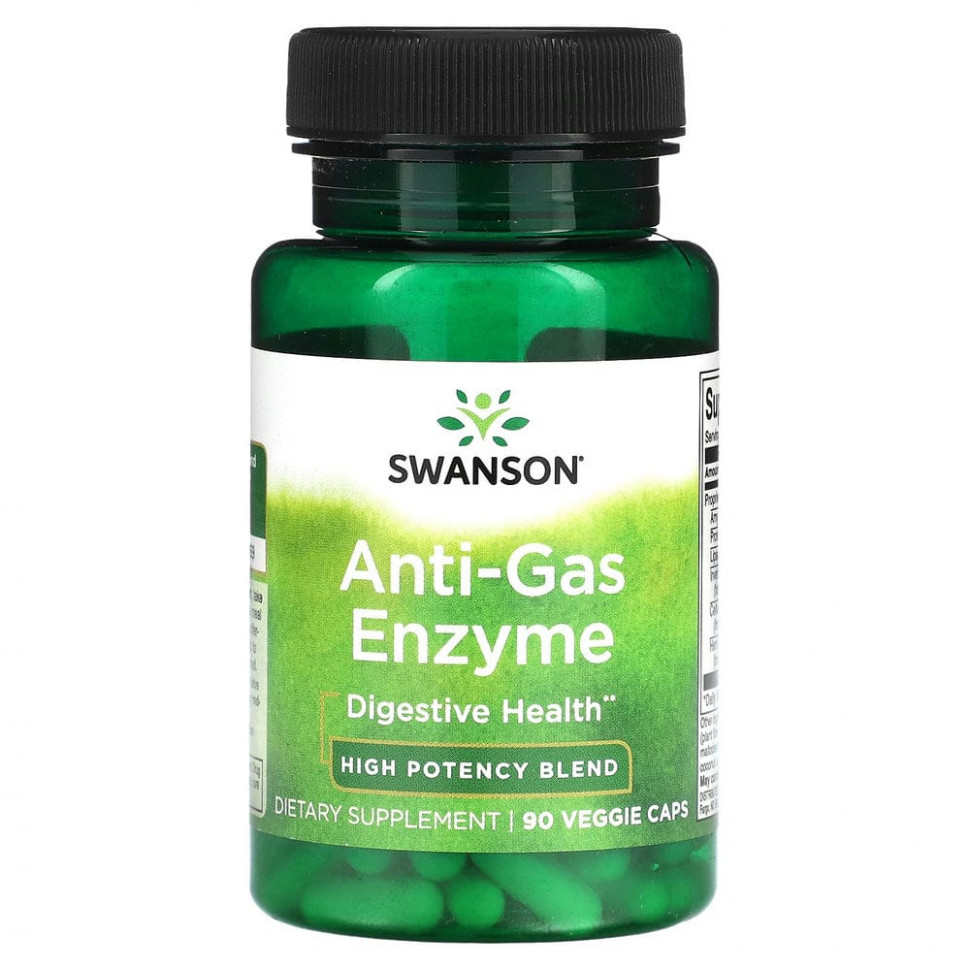   Swanson, Anti-Gas Enzyme,  , 90     -     , -  