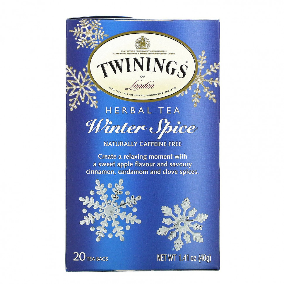   Twinings,  , Winter Spice,  , 20  , 40  (1,41 )   -     , -  